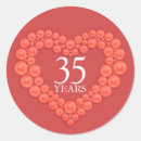 Recherche de 35 ans autocollants Célébration