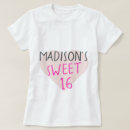 Recherche de sweet 16 tshirts 16e anniversaire