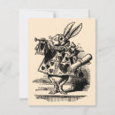 Recherche de lapin blanc vintage cartes postales Victorien