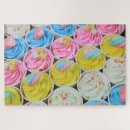 Recherche de cupcake puzzles Nourriture
