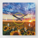 Recherche de coucher de soleil horloges Nature