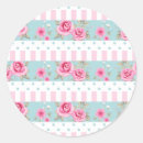 Recherche de motif floral vintage autocollants Girly
