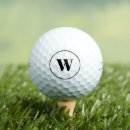 Recherche de monogrammed golf balles Initiales