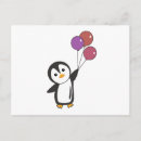 Recherche de de pingouin cartes postales Ballon