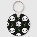 Recherche de bambou porteclés Dessin animé panda