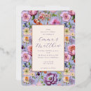 Recherche de floral frame mariage invitations Script