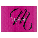 Recherche de rose planches à découper Monogramme