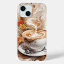 Recherche de nourriture et boisson iphone coques Café