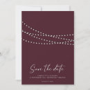 Recherche de string lights save the dates Élégant