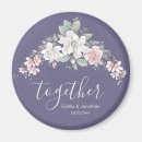 Recherche de rose mariage magnets Ivoire