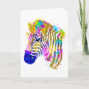 Recherche de peinture zèbre cartes postales Zoo