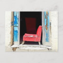 Recherche de chaise rouge cartes postales Pour tous