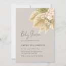 Recherche de un boho baby shower invitations Herbe de pampa
