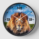 Recherche de lionne horloges Lions