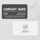 Recherche de typographie classique cartes visite Professionnel