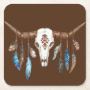 Recherche de skull dessous de verres Rustique