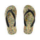 Recherche de fleurs jaunes tongs Motif floral