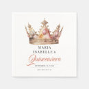 Recherche de crown serviettes Quinceanera