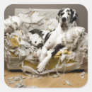 Recherche de dannée autocollants Great dane