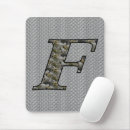 Recherche de lettre f tapis souris Nom