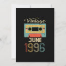Recherche de juin invitations Vintage