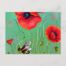 Recherche de abeilles sauvages cartes postales Jardin