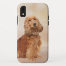 Recherche de chien de cocker iphone coques Dog
