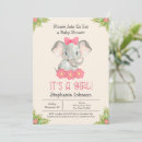 Recherche de zoo baby shower invitations Rose