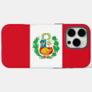 Recherche de le pérou iphone coques Drapeau