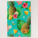 Recherche de ananas puzzles Tropical