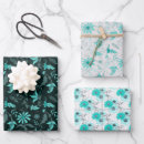 Recherche de turquoise papier cadeau Artsy