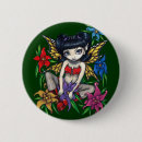 Recherche de fillette badges Fleurs