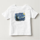 Recherche de nuit étoilée vincent van gogh tshirts Lune
