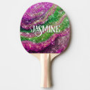 Recherche de belle raquettes ping pong Parties scintillant