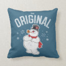Recherche de bonhomme de neige vintage coussins Dessin classique