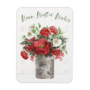 Recherche de fleurs rouges magnets Ferme