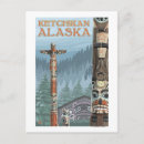 Recherche de poteau totem cartes postales Ketchikan