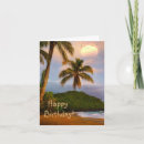 Recherche de paysage tropical vœux cartes Travel