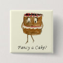 Recherche de pâtisserie badges Illustration