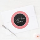 Recherche de fleuriste autocollants Minimaliste