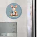 Recherche de lapin en bois magnets Pour elle