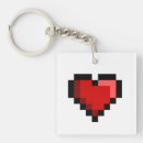 Recherche de pixel porteclés Rétro
