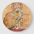 Recherche de grand chat horloges Pour tous