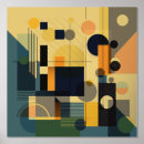 Recherche de formes géométriques posters Pastel