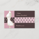 Recherche de mannequin vintage cartes visite Couture