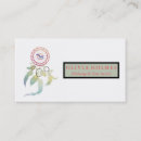 Recherche de dreamcatchers cartes visite Élégant