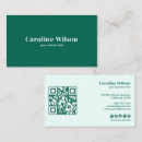 Recherche de responsable cartes visite Moderne