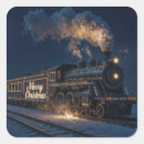 Recherche de train dans la neige autocollants Toute personne