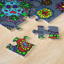 Recherche de crane puzzles Coloré