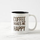 Recherche de le café me rend heureux tasses Thé